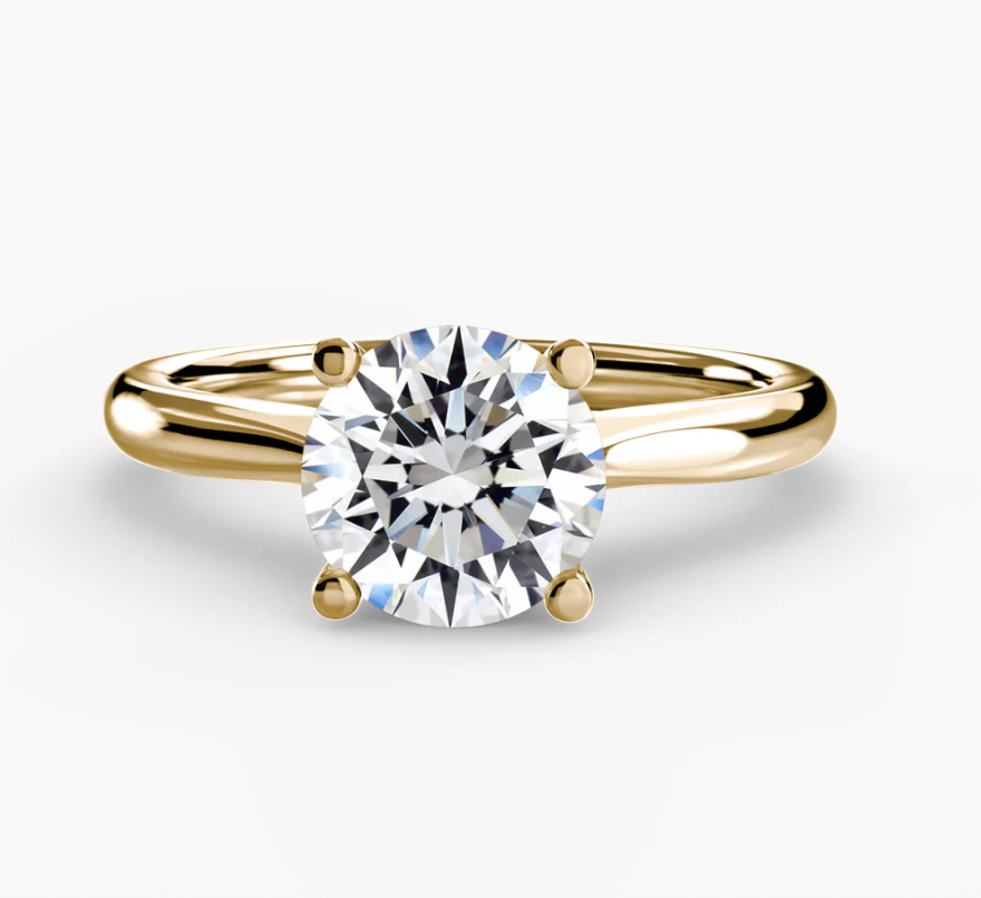 The Forever Solitaire Ring