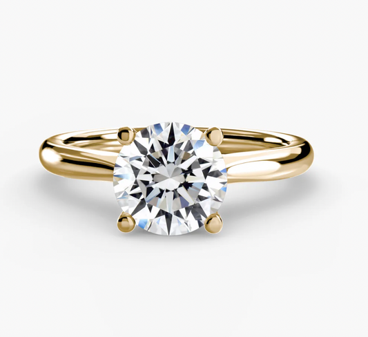 The Forever Solitaire Ring