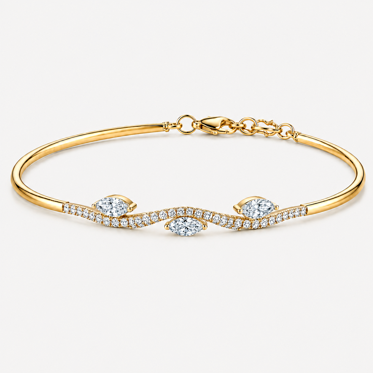 Arctic Horizon Diamond Bracelet