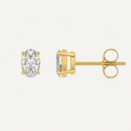 Élan Oval Diamond Studs