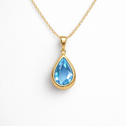 Aquamarine pendant