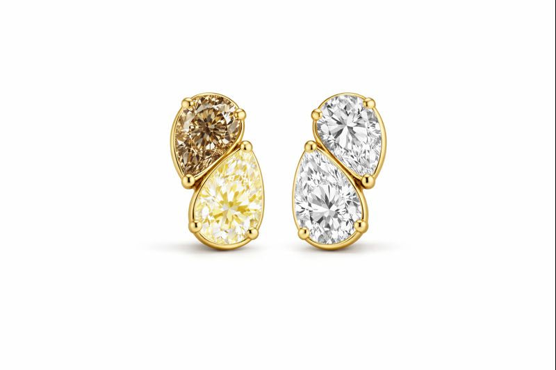 Moi et Toi Diamond Earrings
