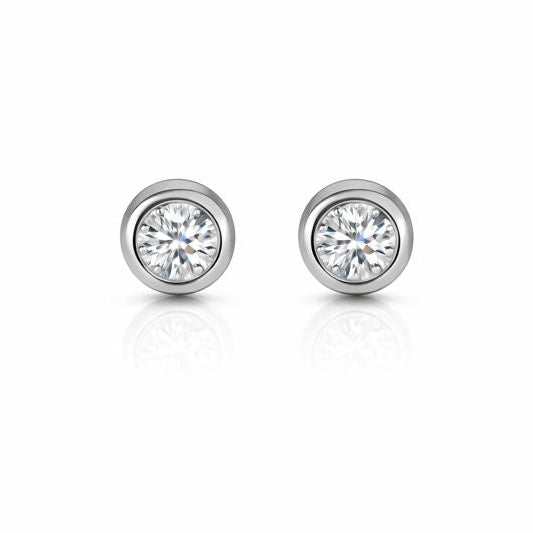 Classic Diamond Stud Earrings