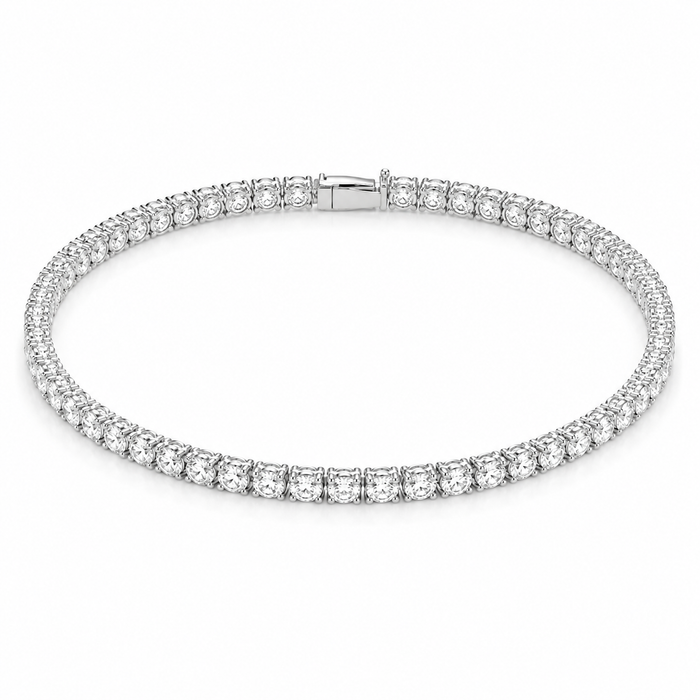 Diamond Tennis Bracelet Illusion Setting
