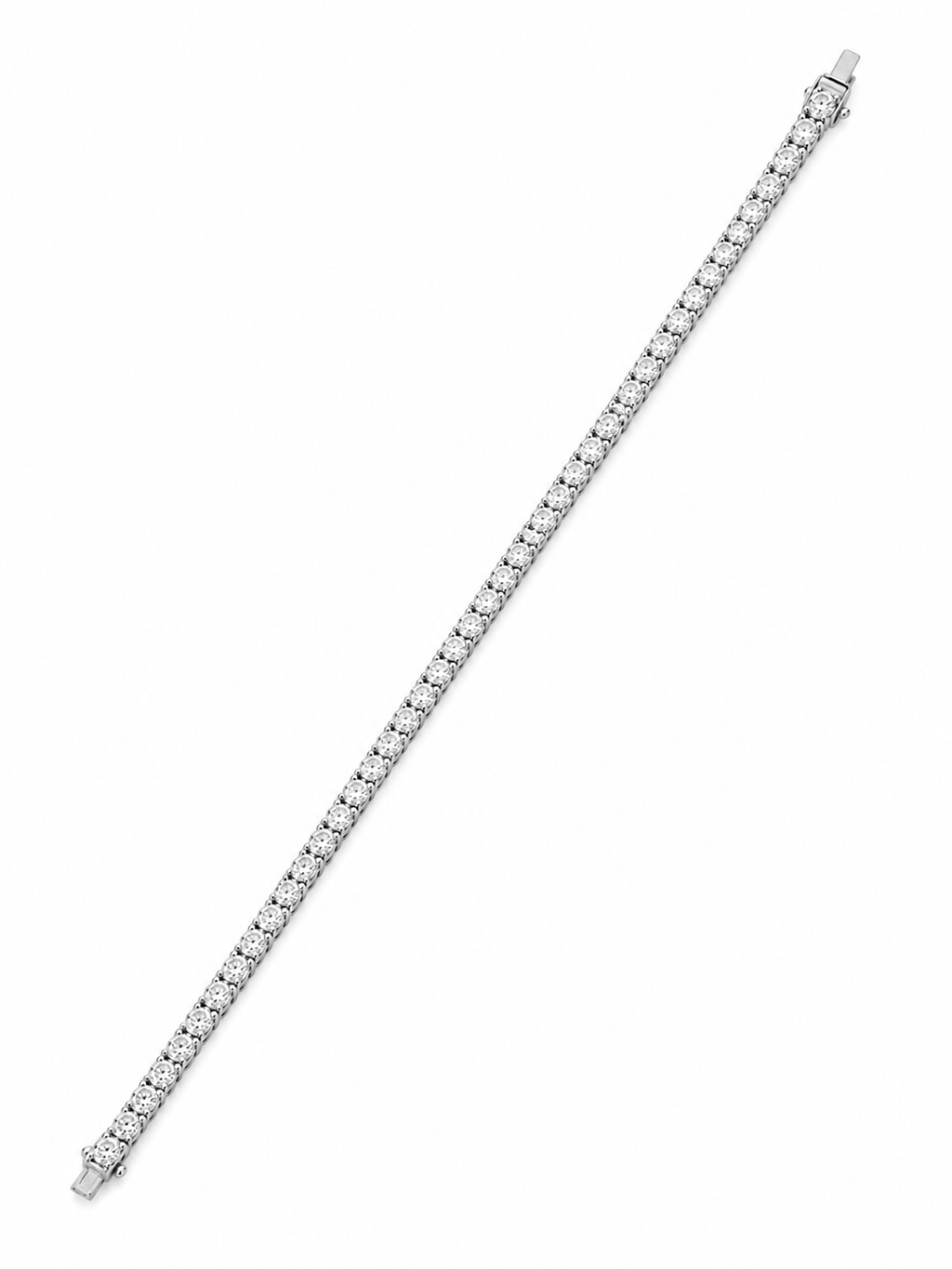 Diamond Tennis Bracelet Illusion Setting