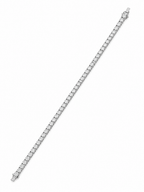 Diamond Tennis Bracelet Illusion Setting