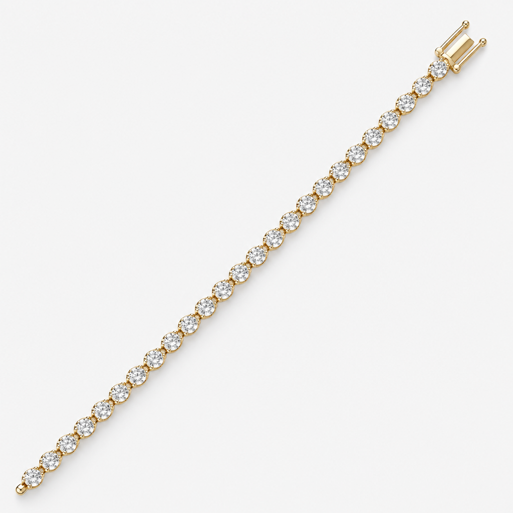 Pear Harmony Tennis Bracelet