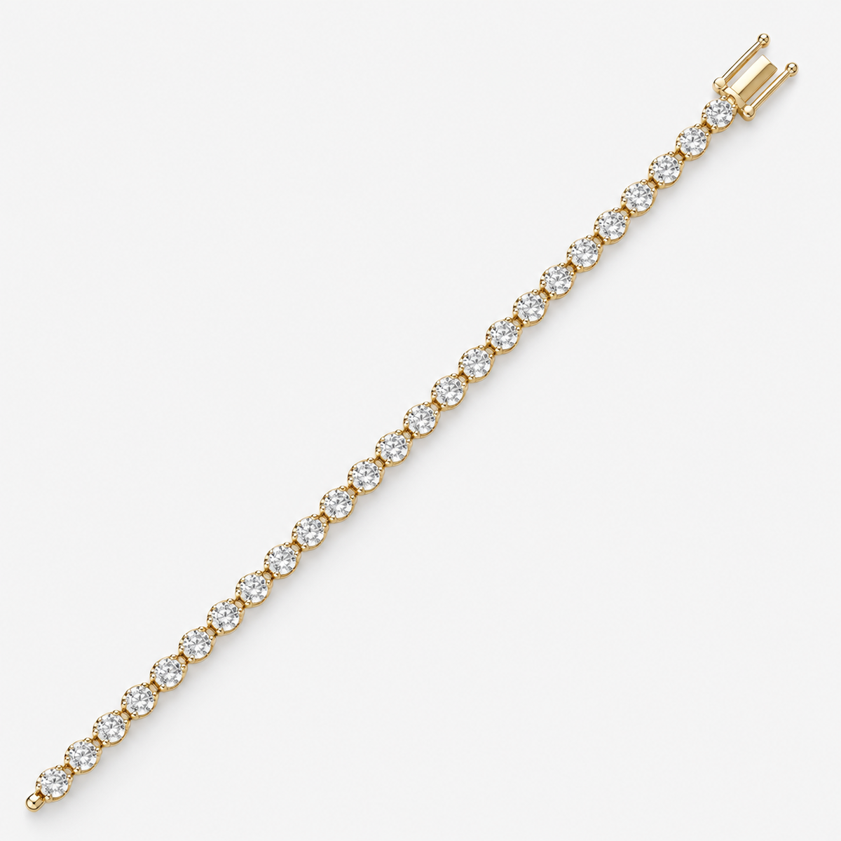 Pear Harmony Tennis Bracelet