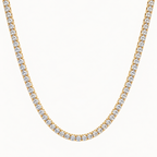 Diamond Eternity Tennis Necklace — 7.00 ct