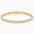 Emerald Cut Tennis Bracelet 5 ct