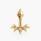 Adjustable Diamond Ear Jacket Earrings