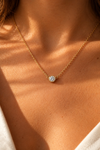 Breath Diamond Pendant