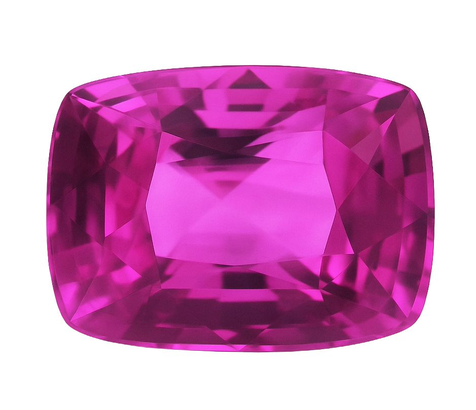 Sapphire Pink Cushion