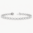 Pear East-West Tennis Bracelet