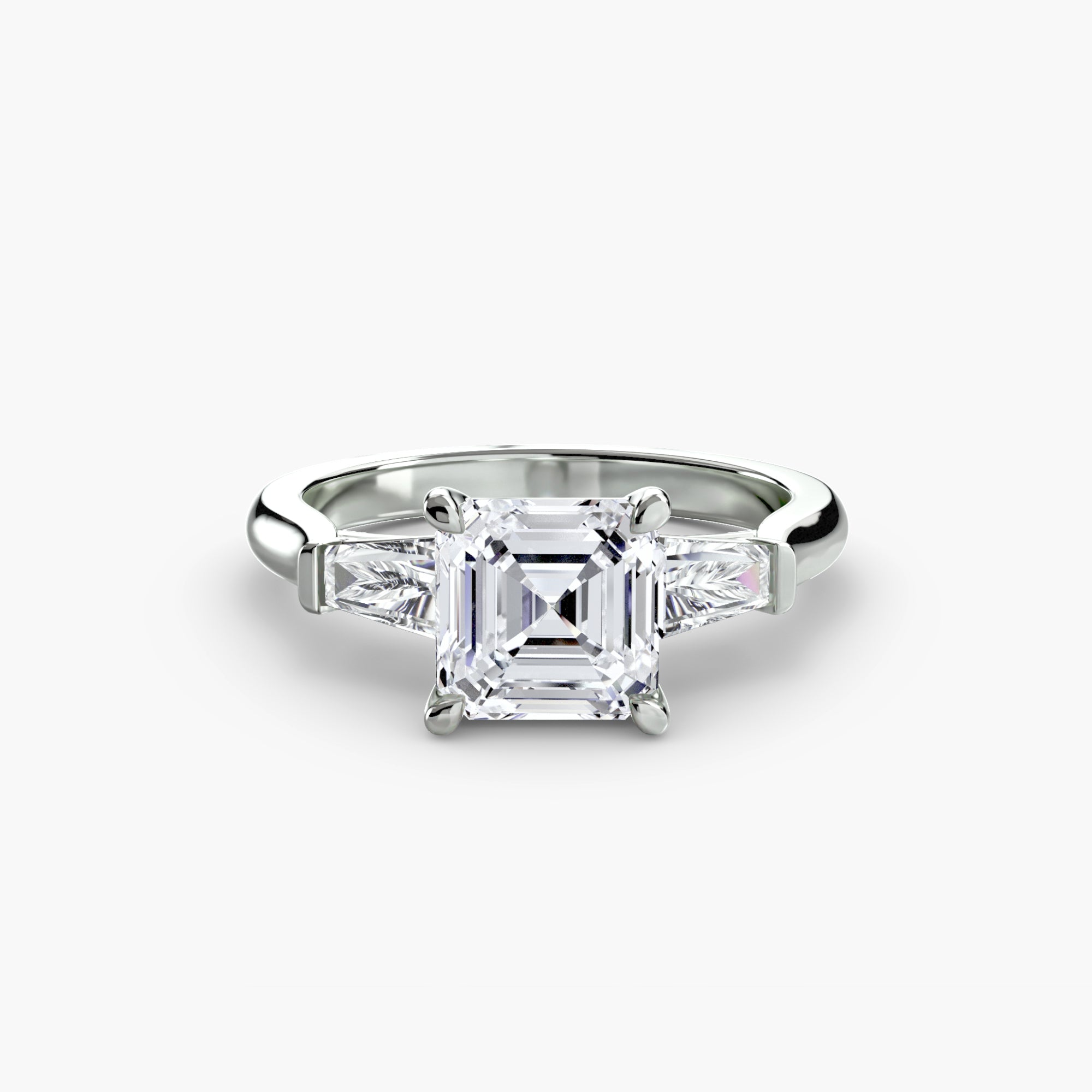 Baguette Trilogy Ring