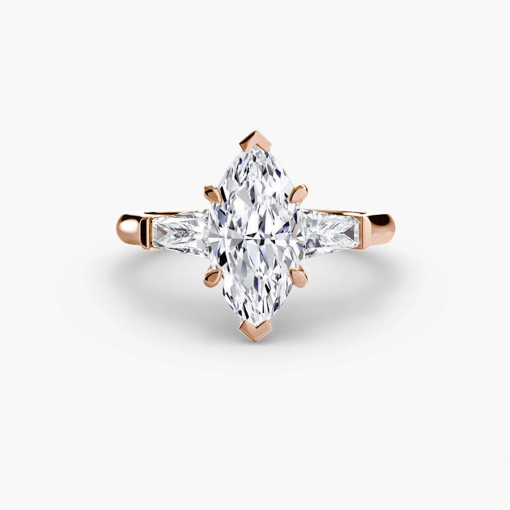 Baguette Trilogy Ring