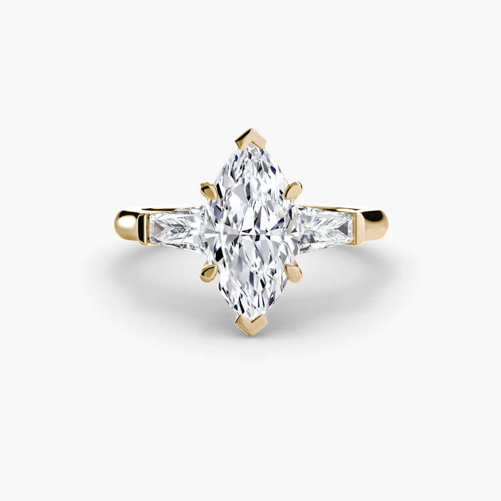 Baguette Trilogy Ring