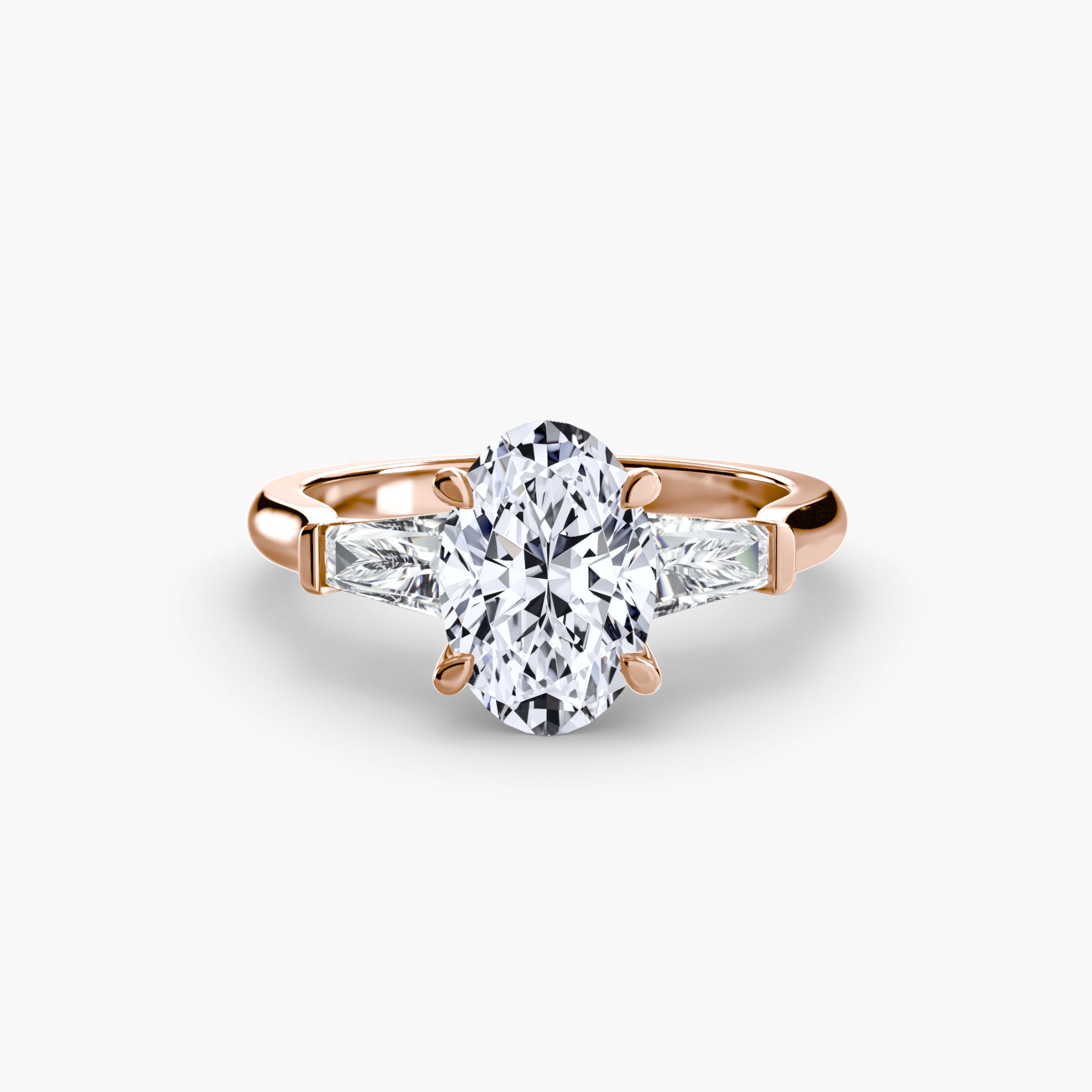 Baguette Trilogy Ring