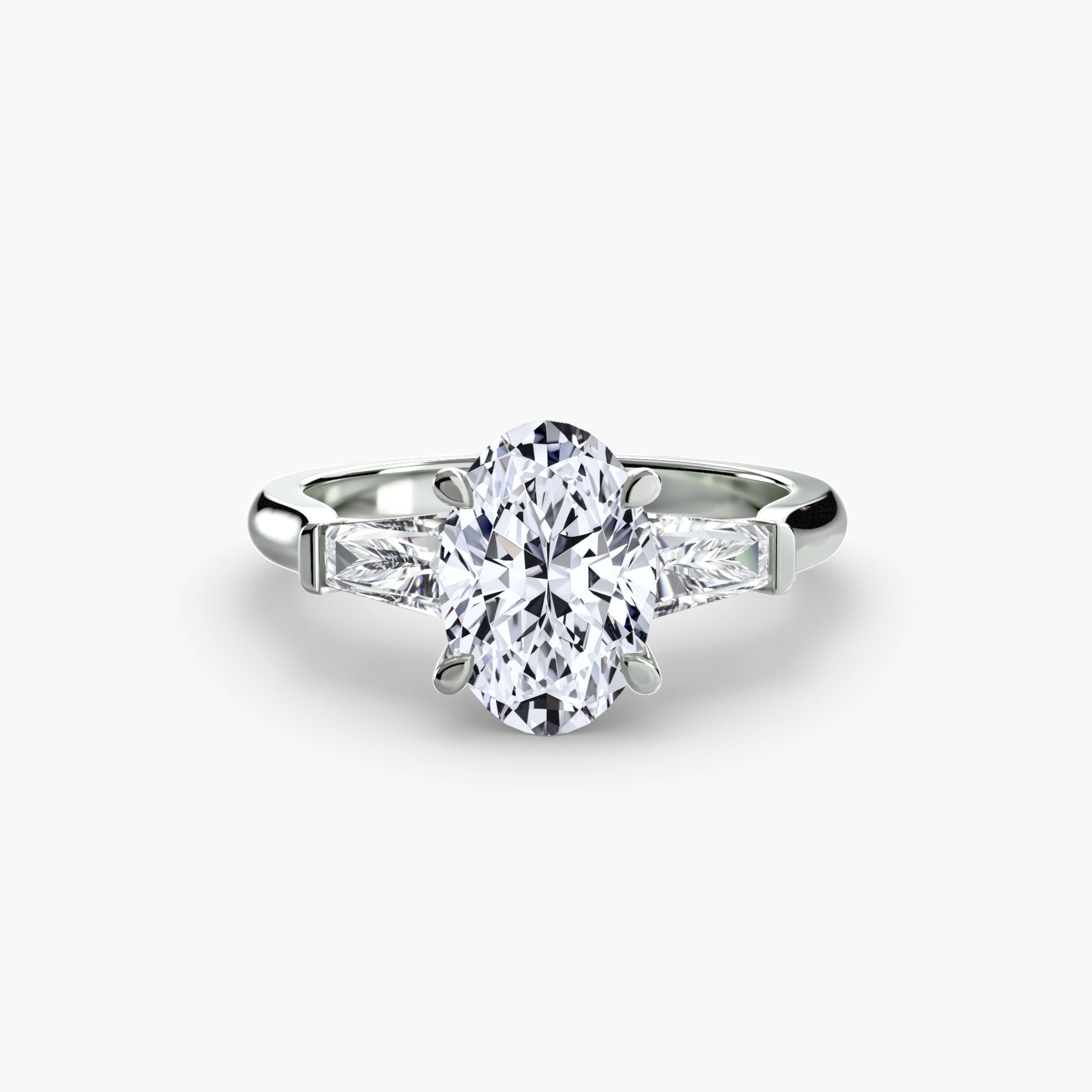 Baguette Trilogy Ring