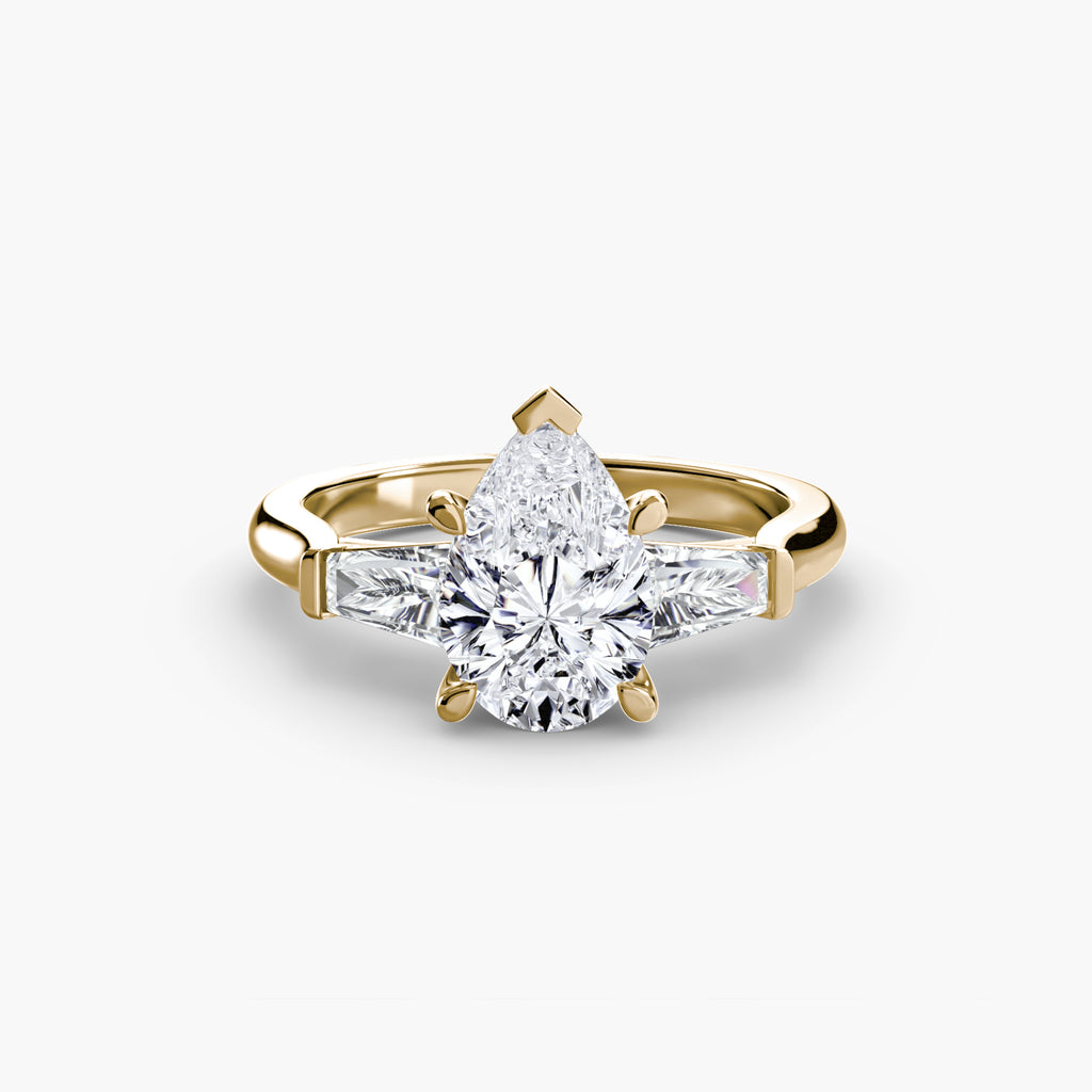 Baguette Trilogy Ring