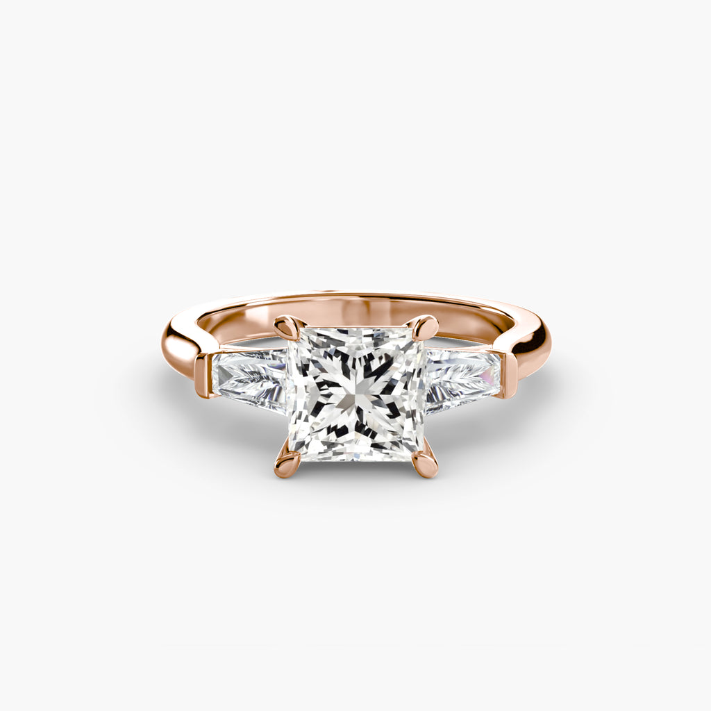 Baguette Trilogy Ring