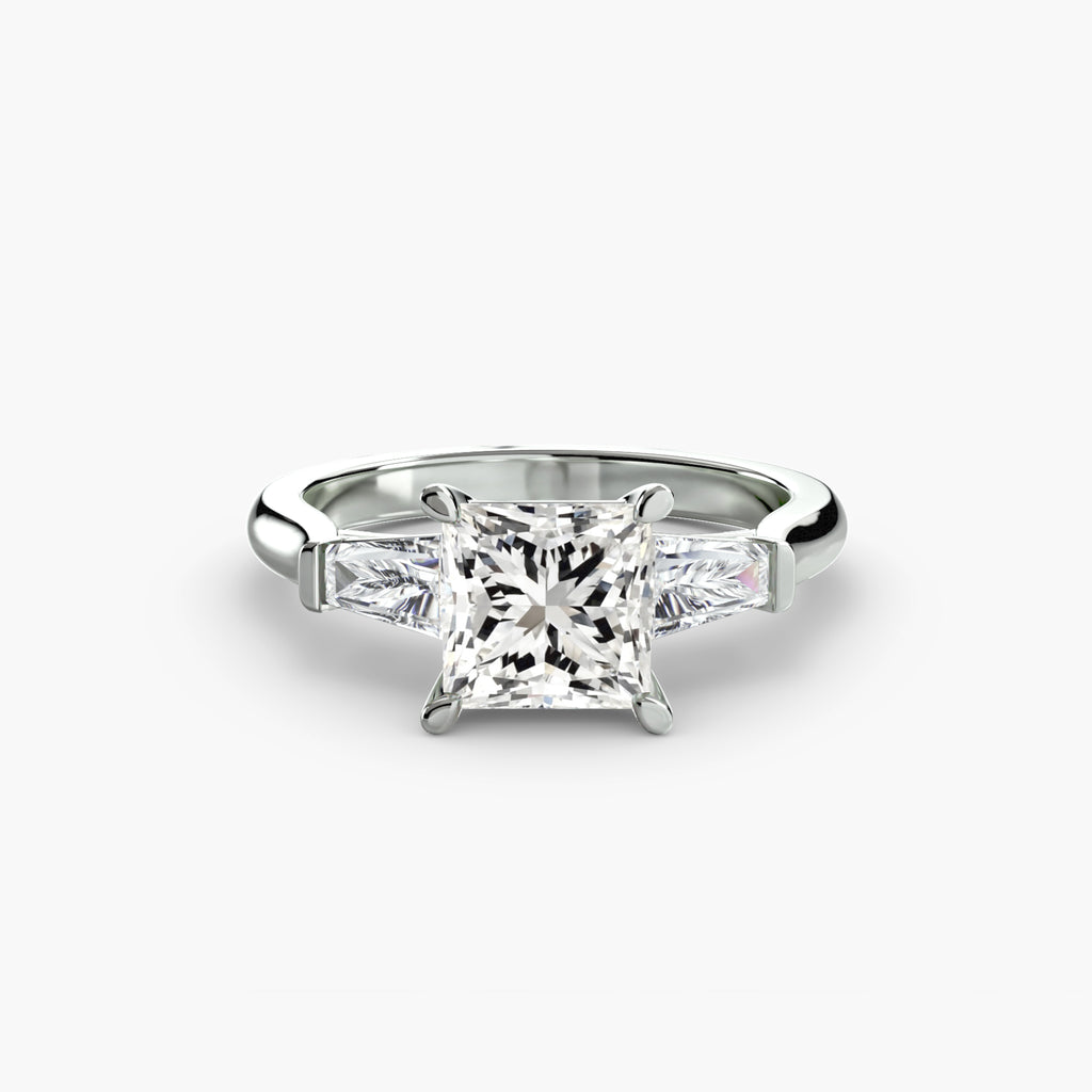 Baguette Trilogy Ring