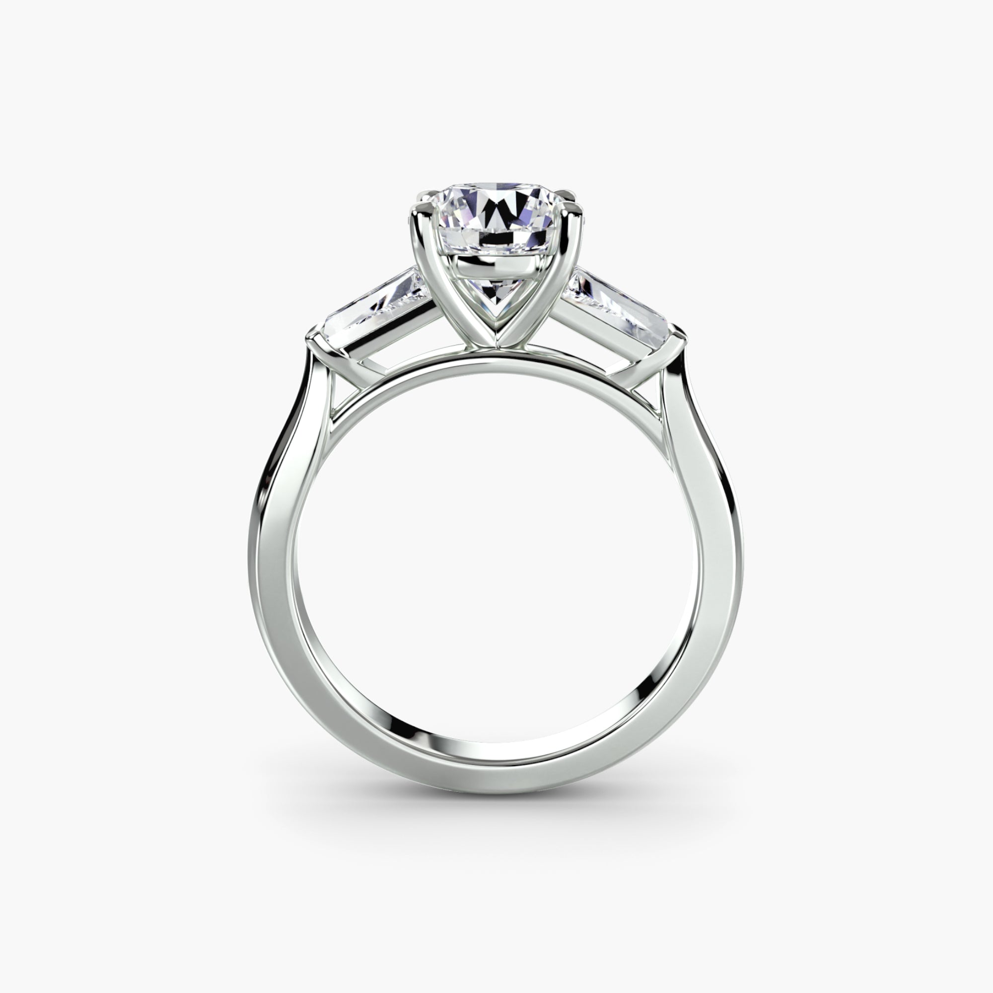 Baguette Trilogy Ring