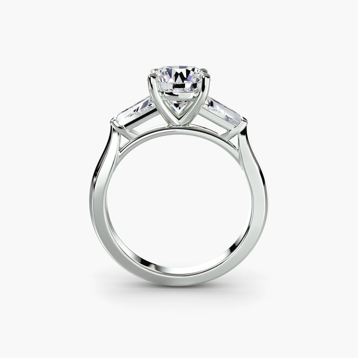 Baguette Trilogy Ring