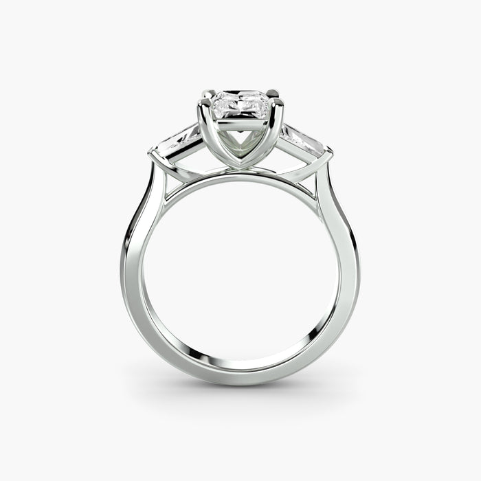 Baguette Trilogy Ring