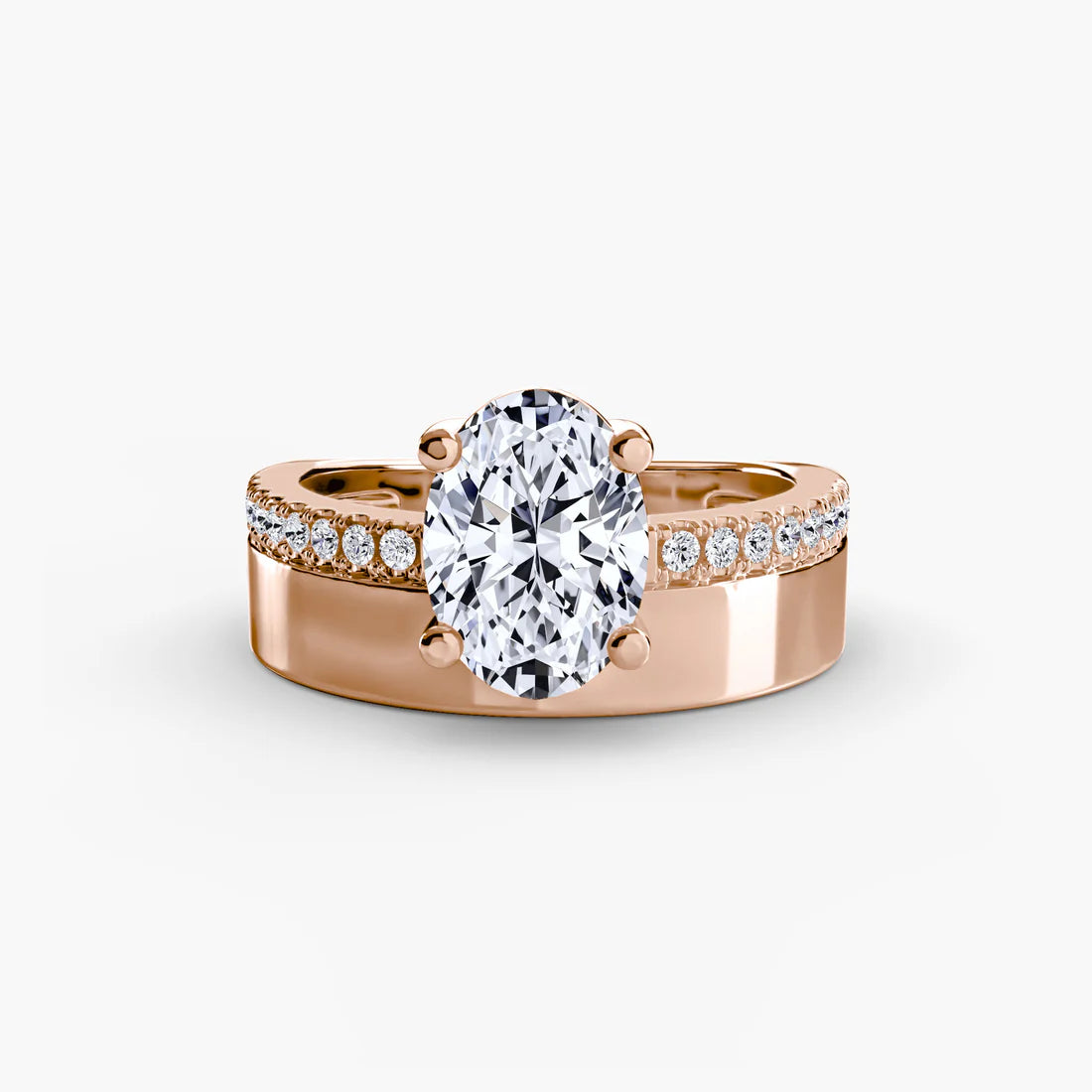 The Atlas Diamond Band Ring