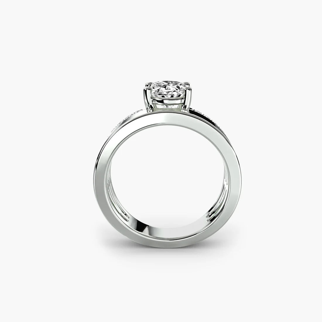 The Atlas Diamond Band Ring