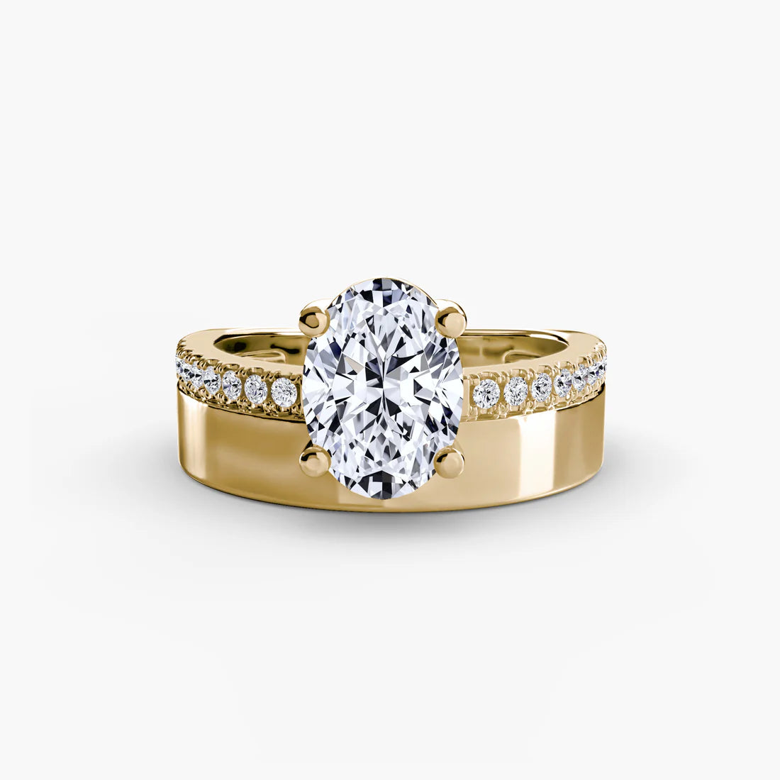 The Atlas Diamond Band Ring