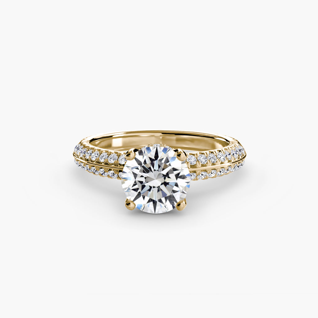 Pavé Solitaire