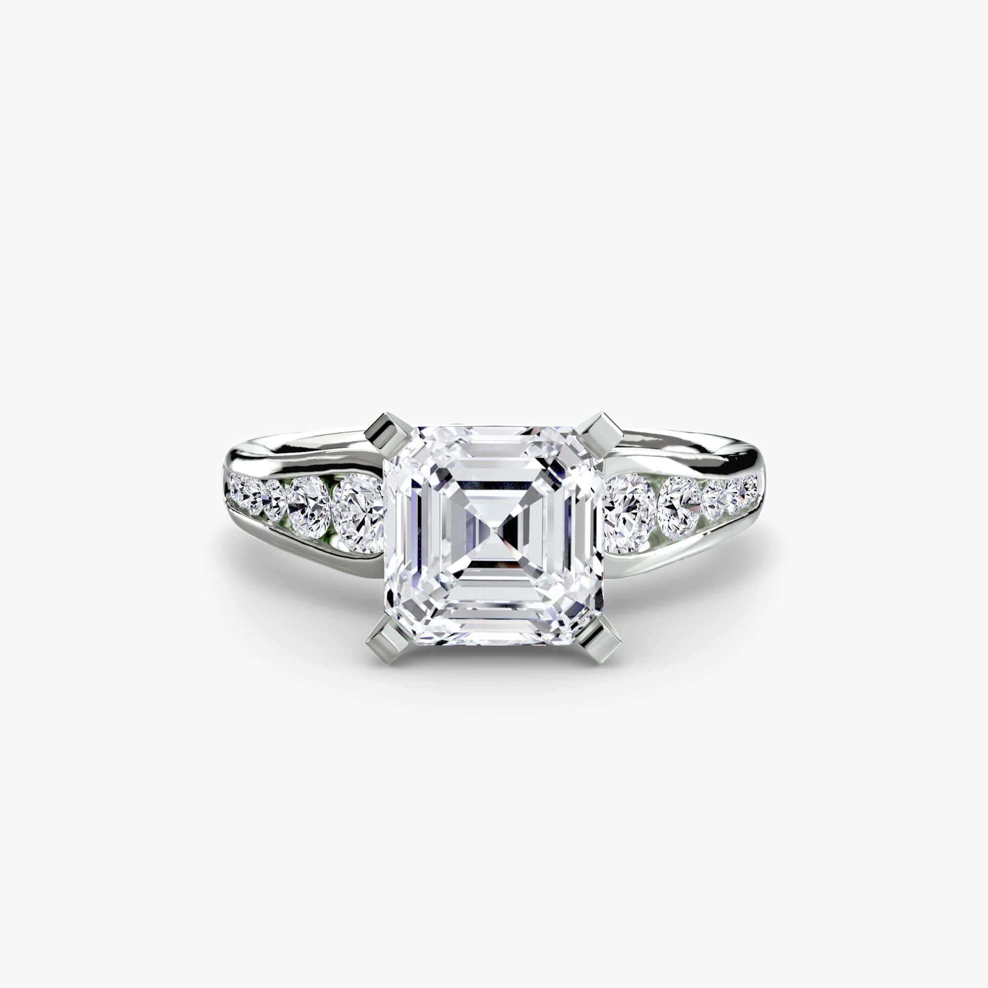 Pavé Solitaire