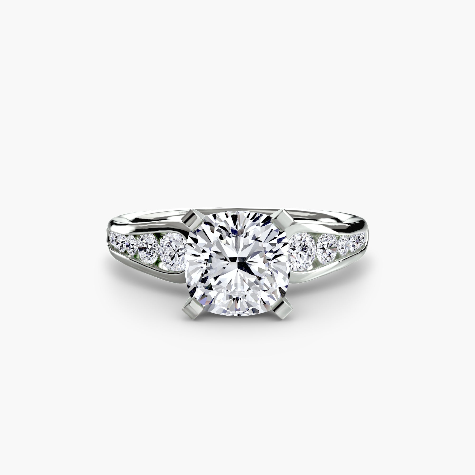 Pavé Solitaire