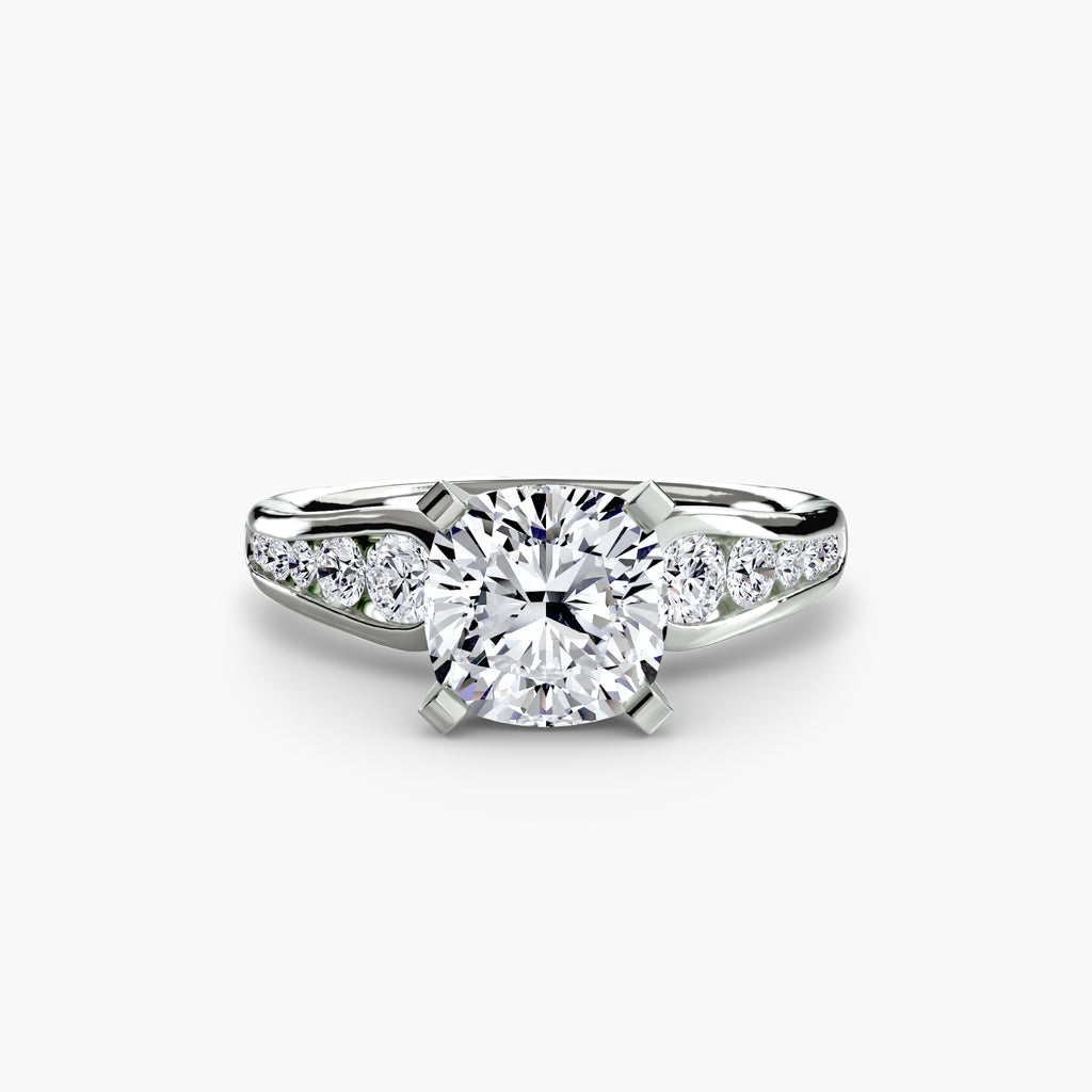 Pavé Solitaire