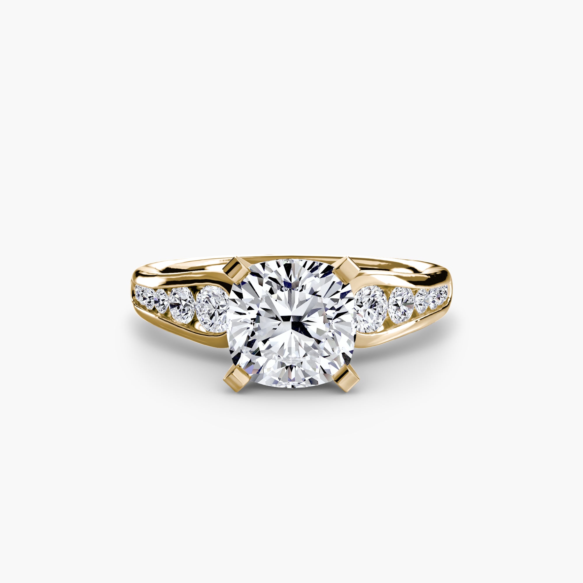 Pavé Solitaire