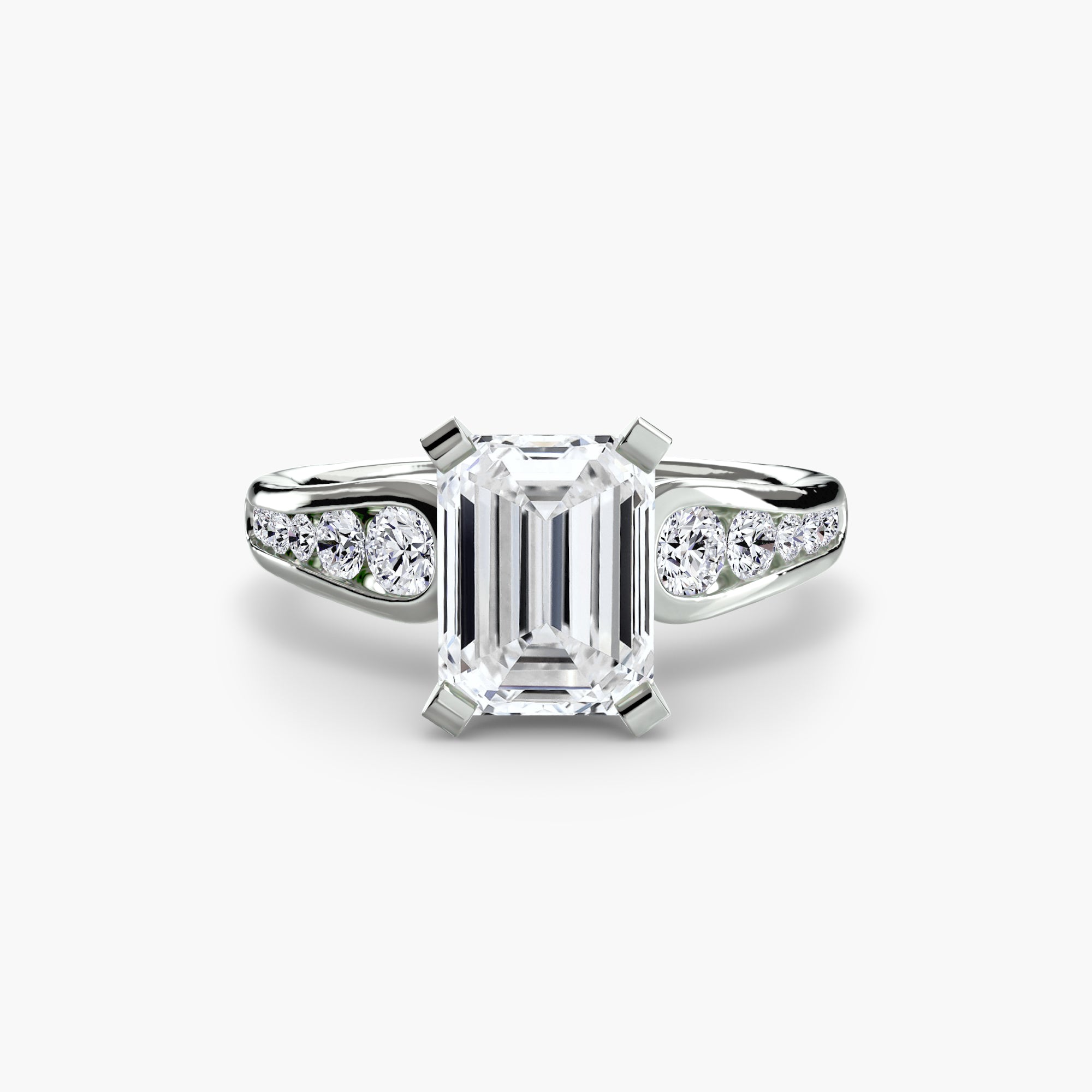 Pavé Solitaire