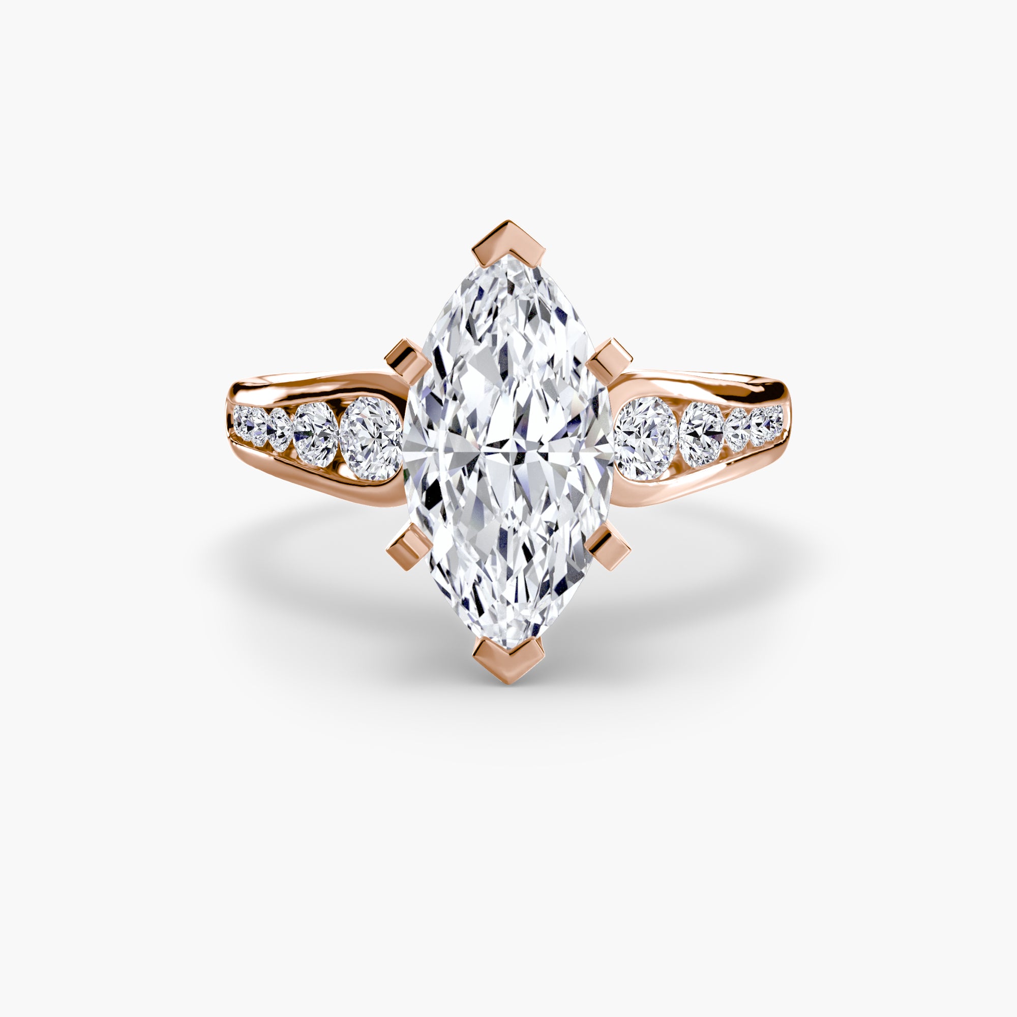 Pavé Solitaire
