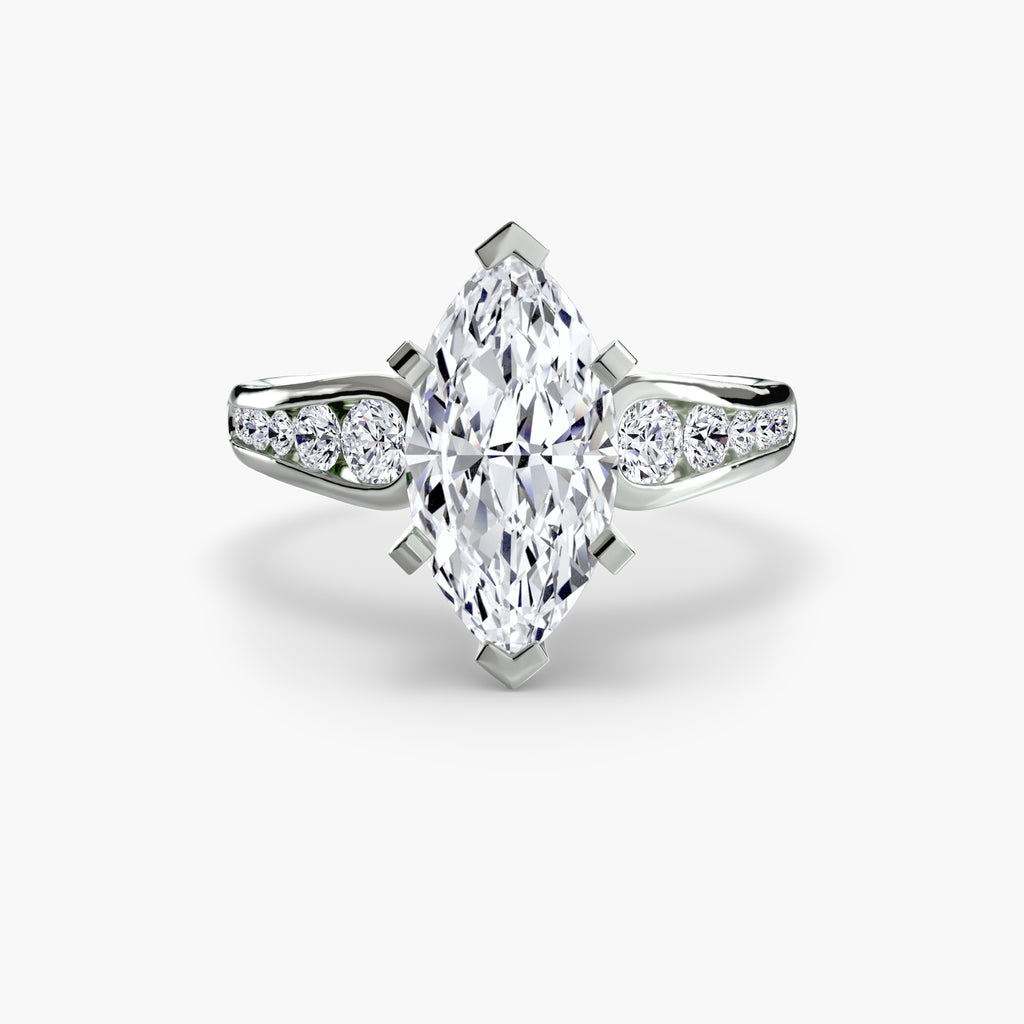 Pavé Solitaire