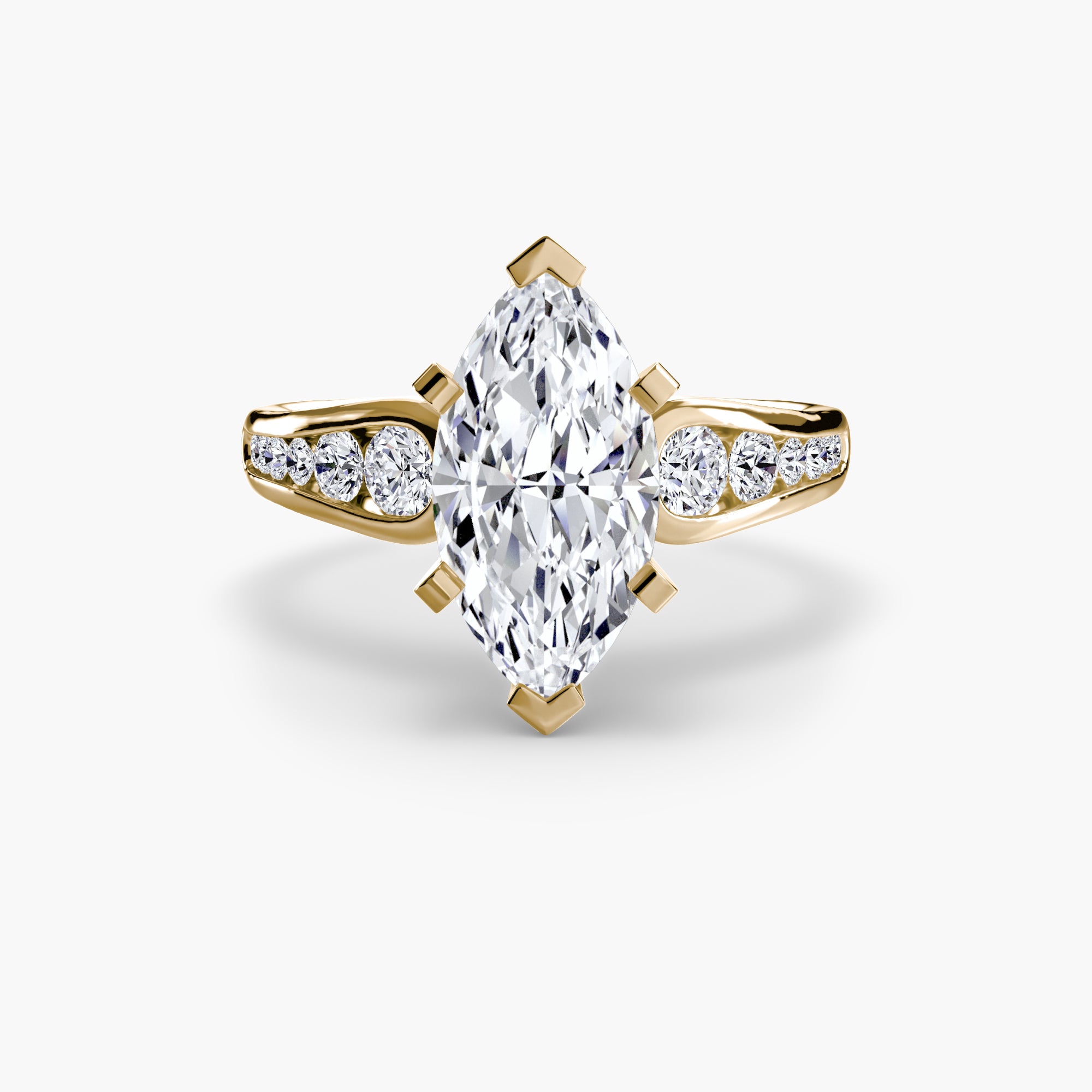 Pavé Solitaire