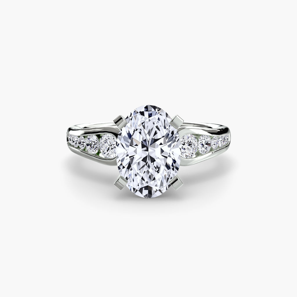 Pavé Solitaire