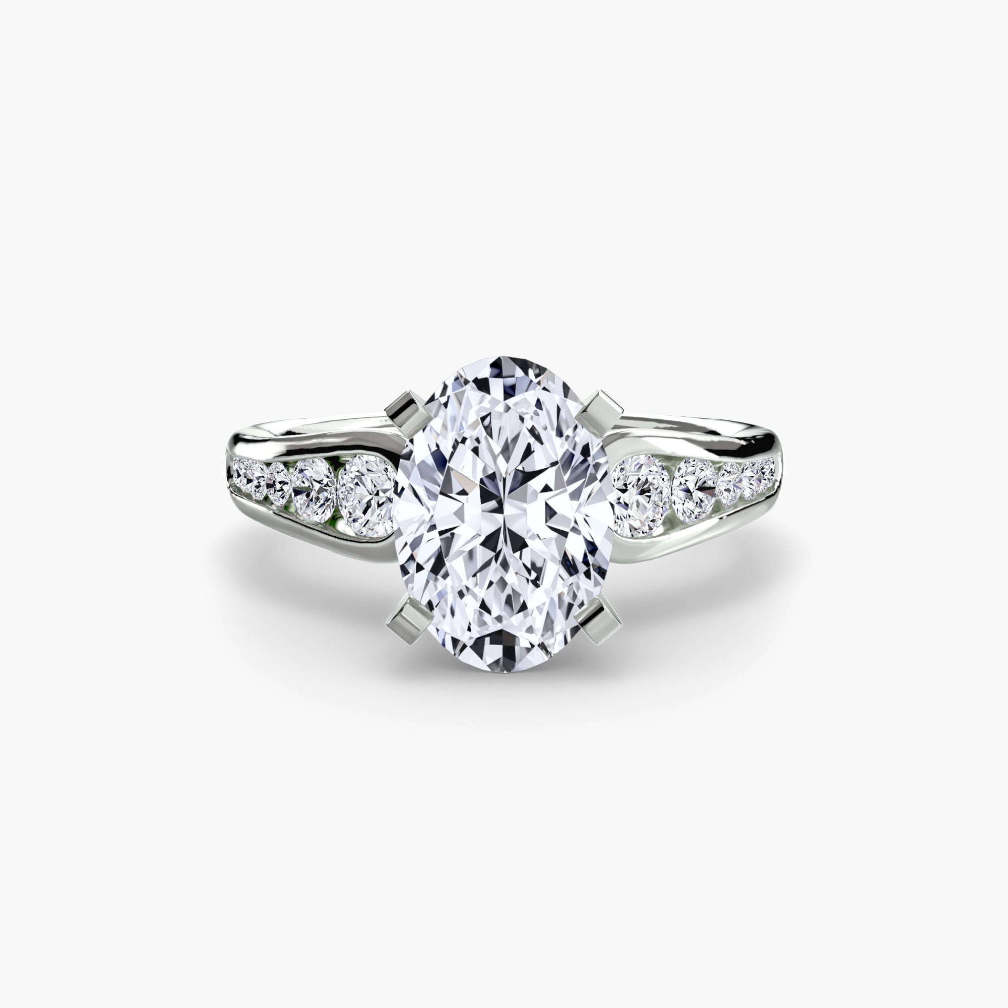 Pavé Solitaire