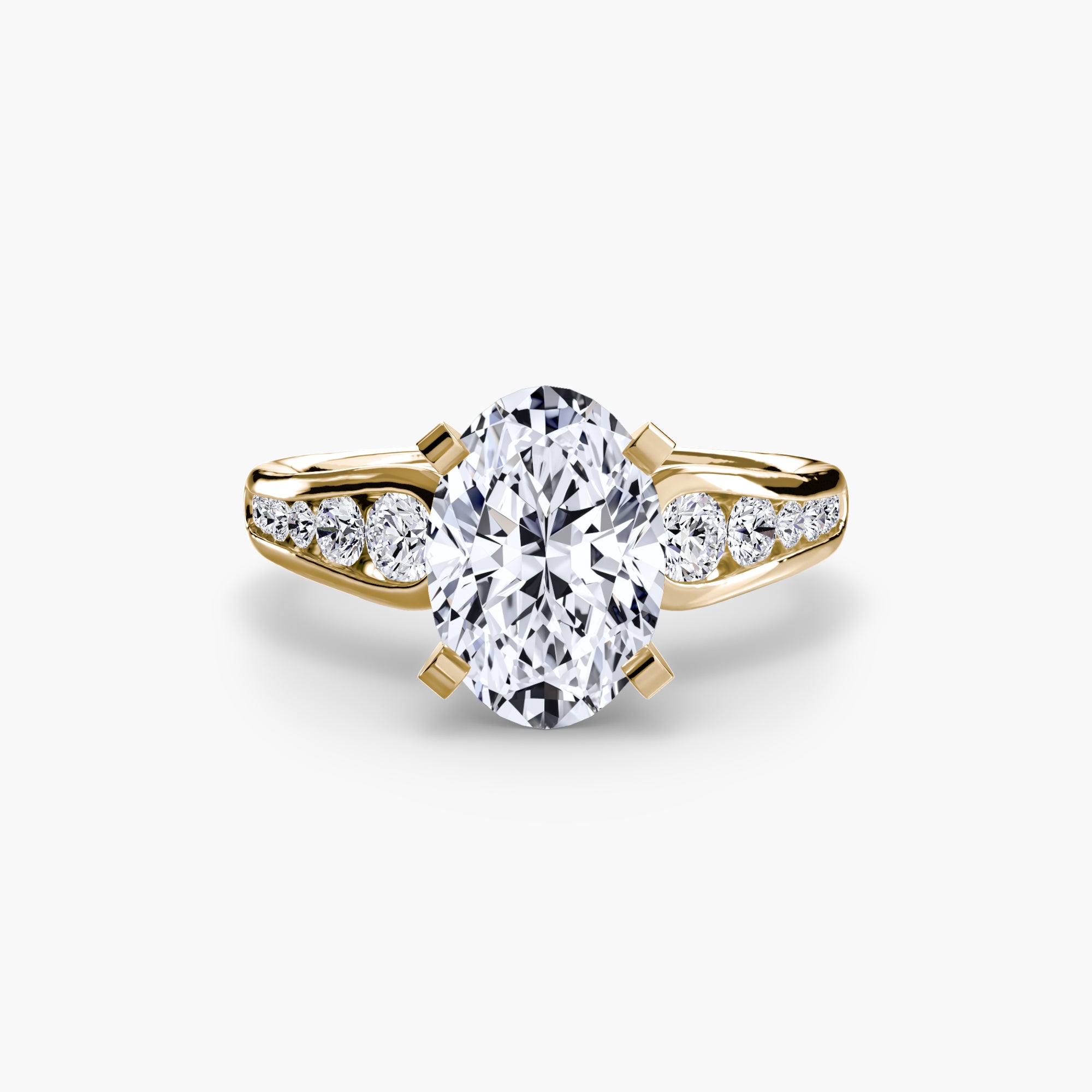 Pavé Solitaire