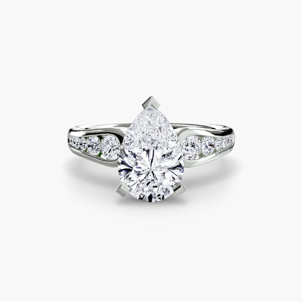 Pavé Solitaire