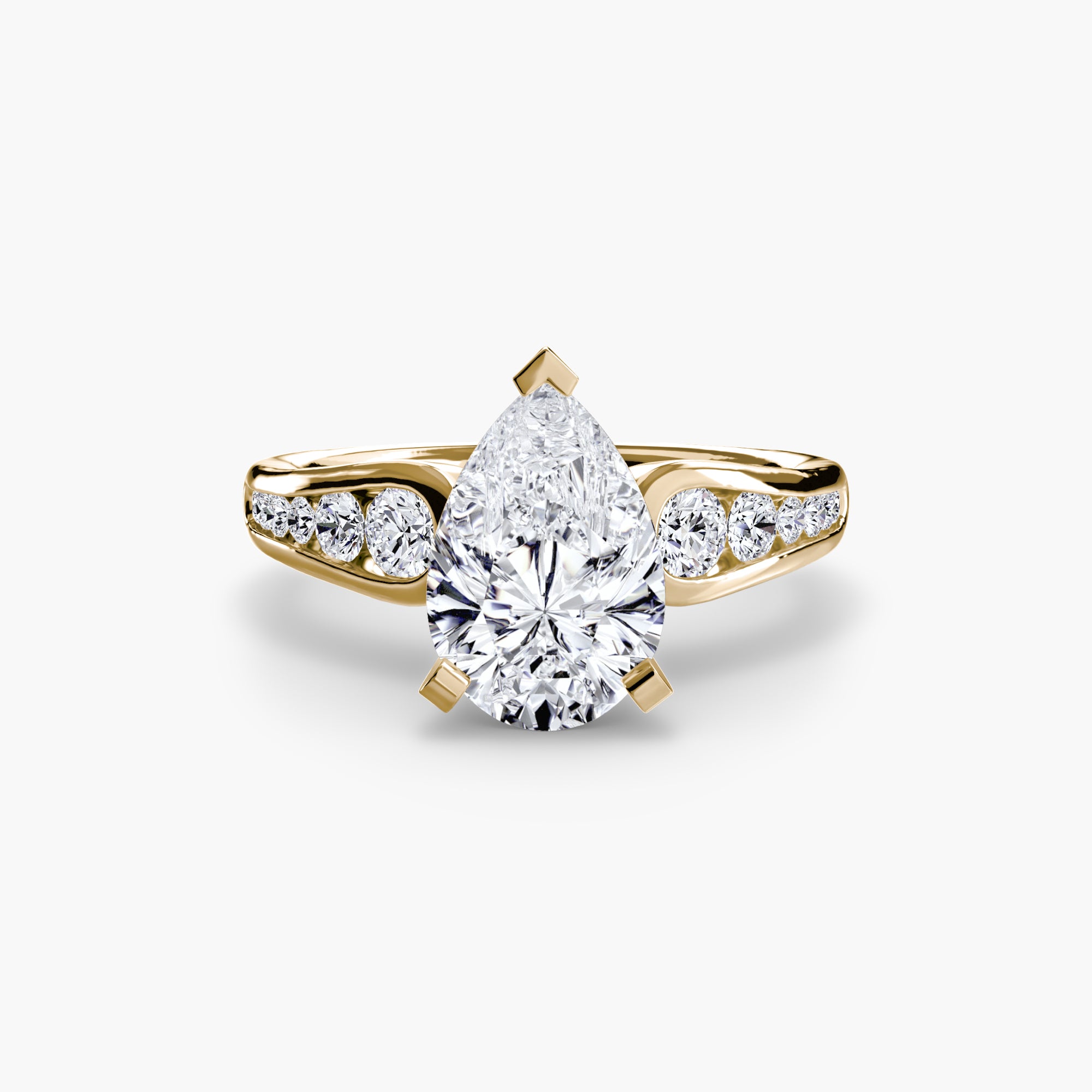 Pavé Solitaire