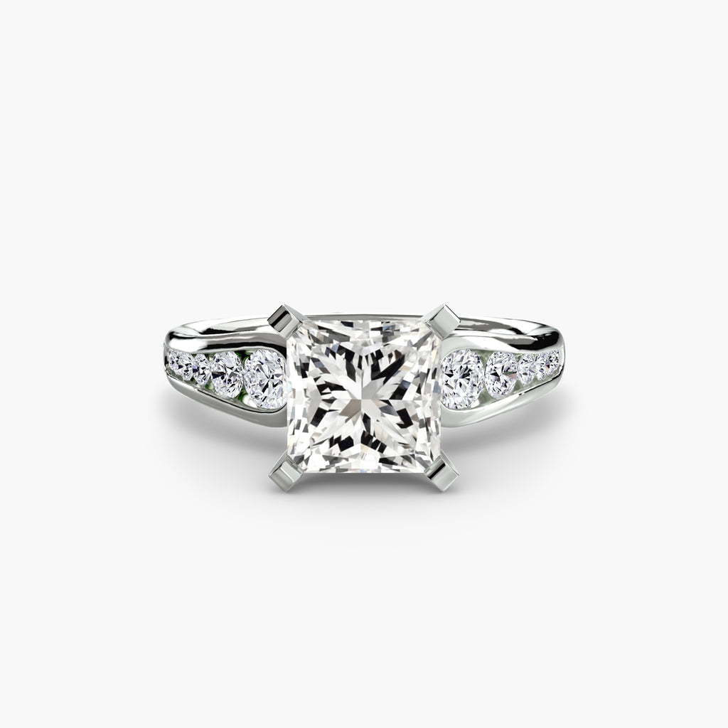 Pavé Solitaire