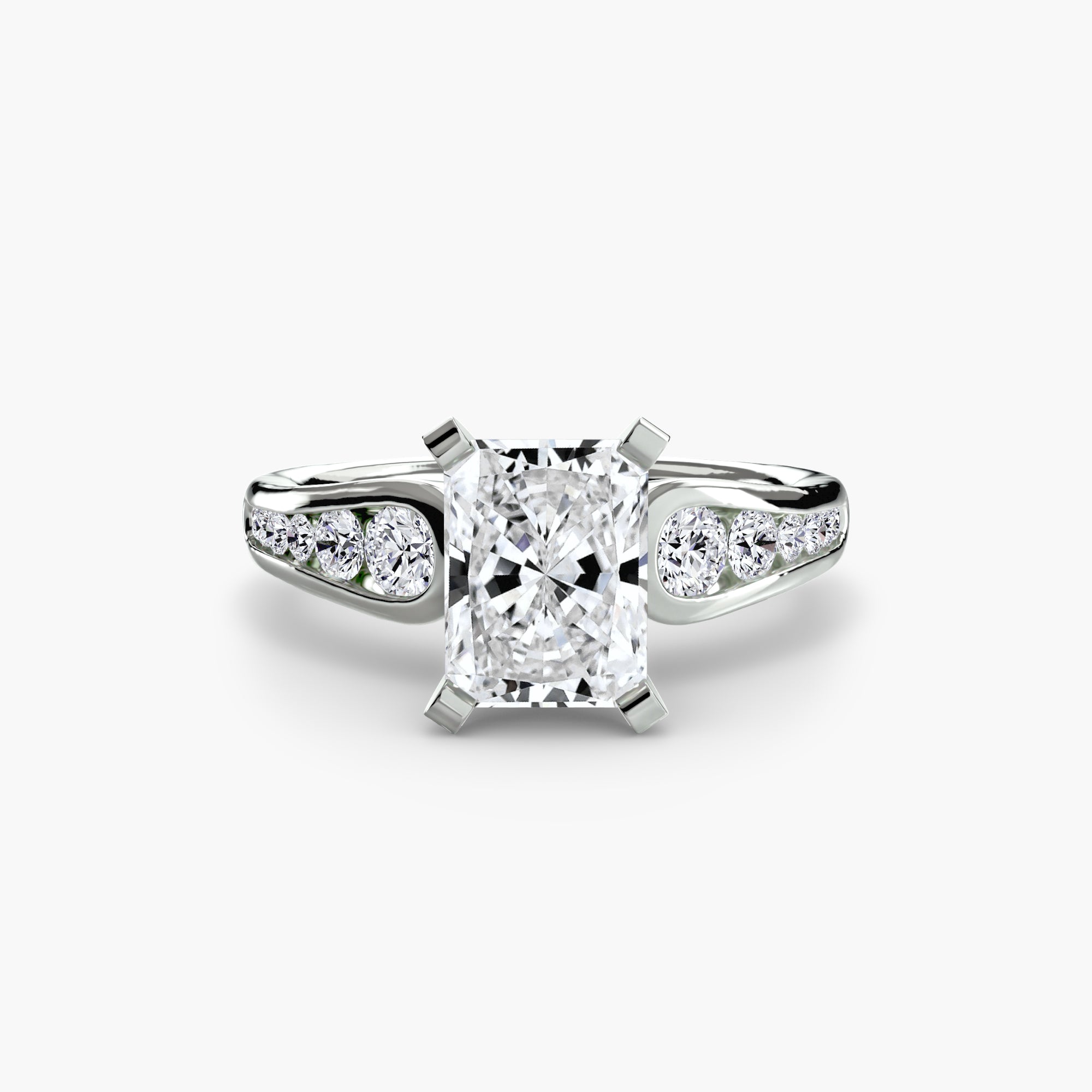 Pavé Solitaire