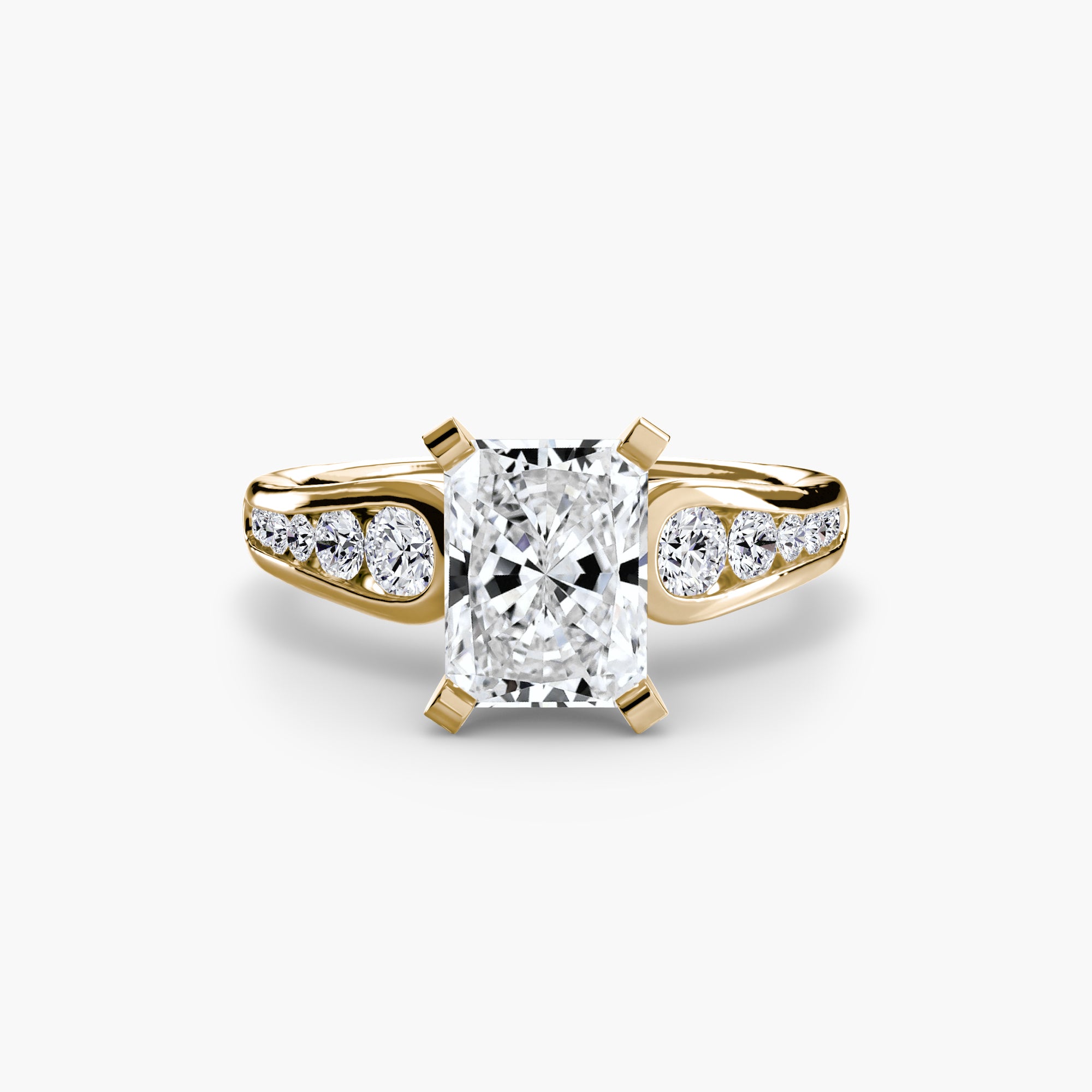 Pavé Solitaire