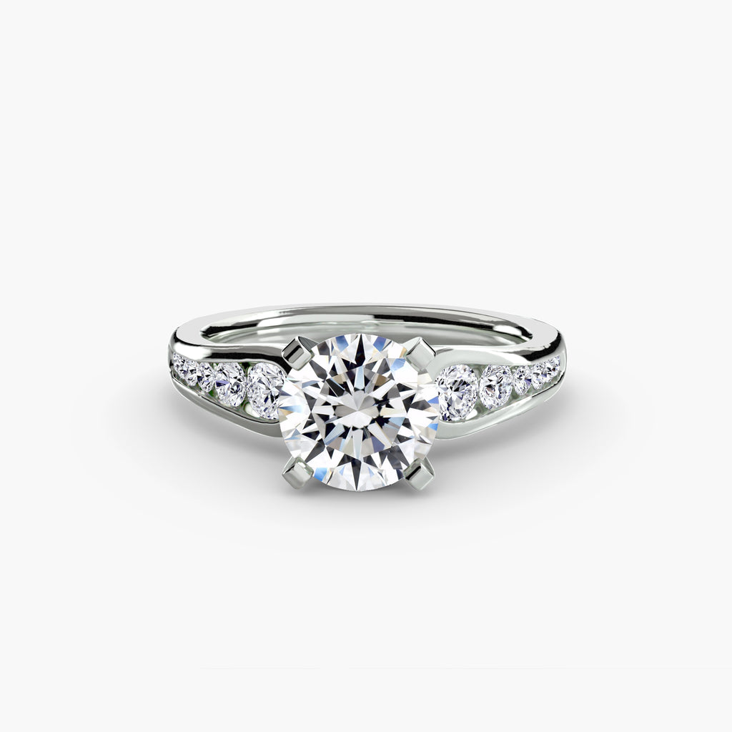 Pavé Solitaire